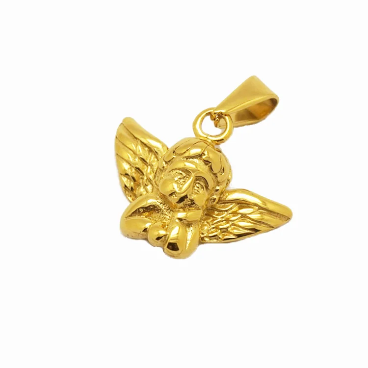 Piccola collana pendente in stile Y Scudo d'argento e pugnale su sottile catena in acciaio