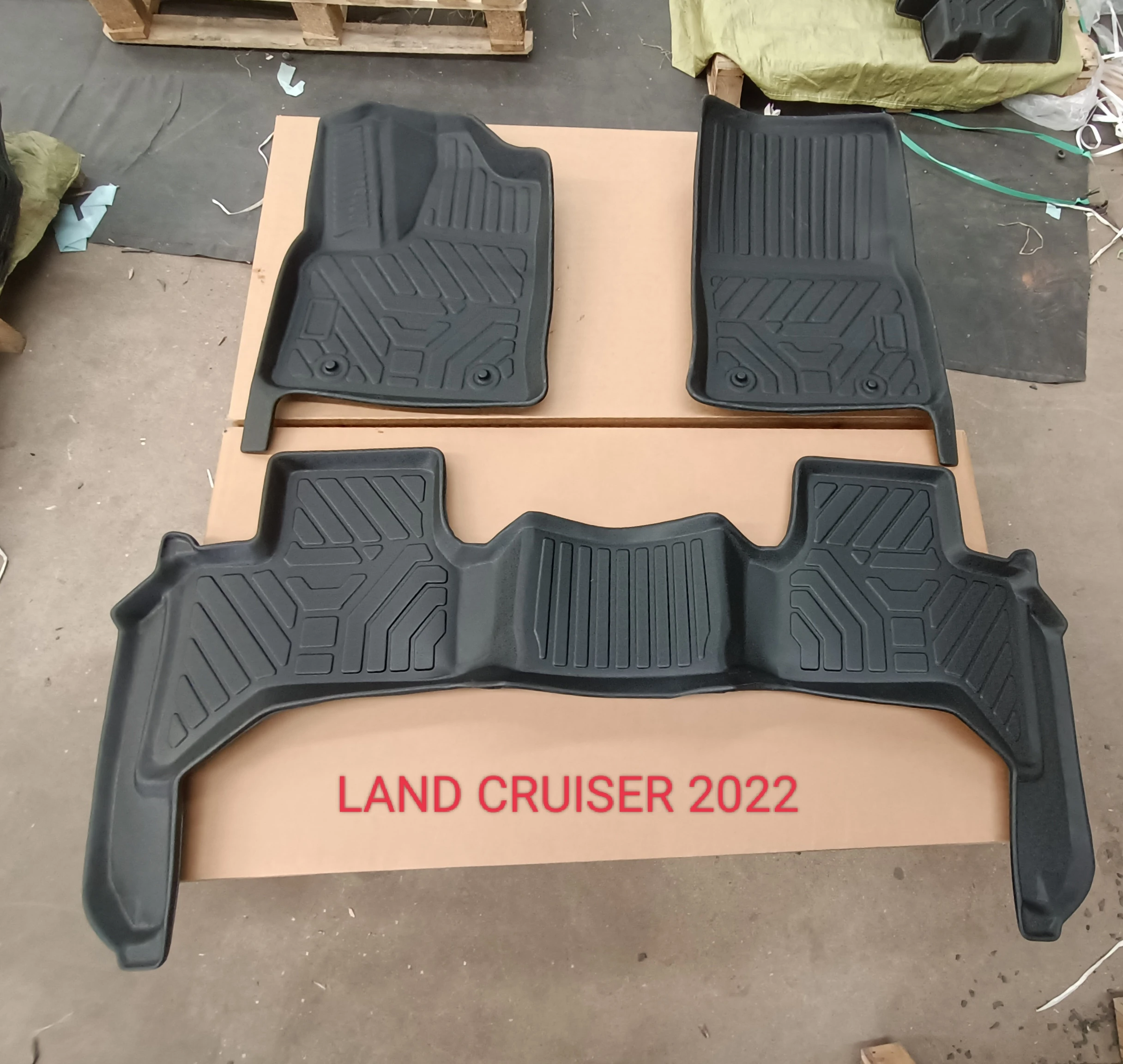 Супер поглощающий роскошный ПВХ катушки автомобильные коврики TPE и резиновый материал набор для различных моделей правого вождения Algeria Rush