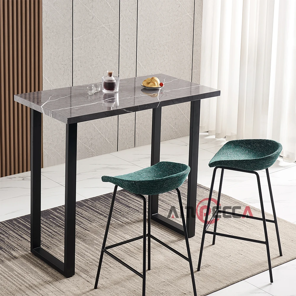 Ainpecca Modern High Outdoor Bar Table Event Bar Standing Table For