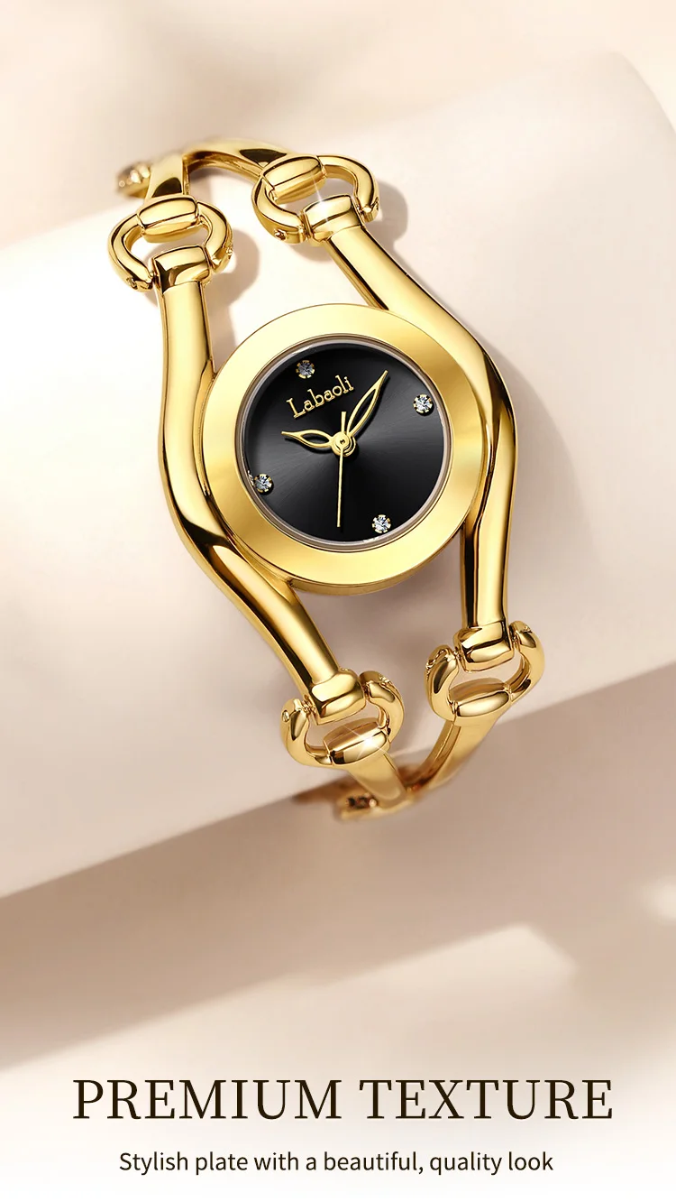 LABAOLI LA745 Femme Gem Watch Montres-bracelets Montre de luxe Fashion Watch Trendy Business Waterproof Wholesale