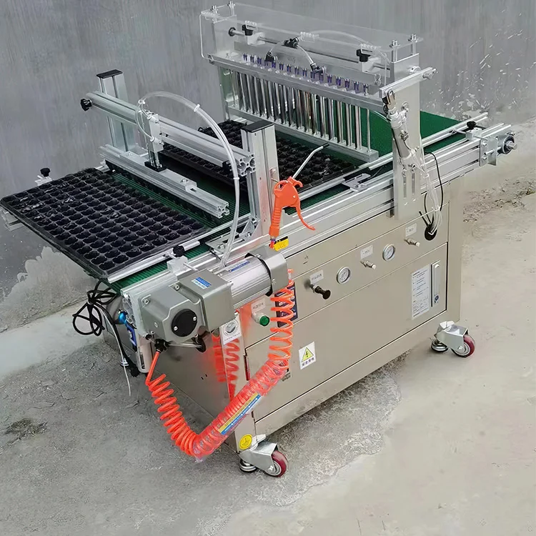 tobacco tray seeder Planting Machine Order your drop seeder plates online today. Automated Seedling Sowing Machine for