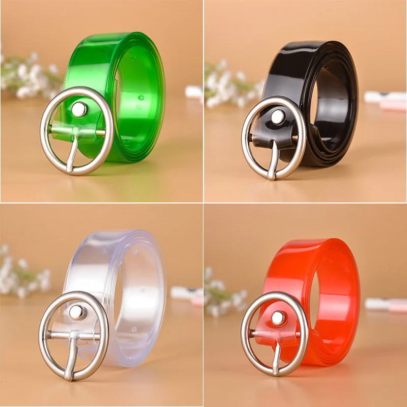 Модные прозрачные пластиковые детские ремни для мальчиков и девочек на талии пояс брюк джинсы брюки регулируемые