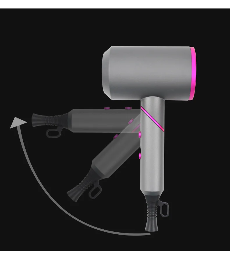 
Горячая Распродажа фен OEM салон парикмахерский фен для волос индивидуальный профессиональный Фен Розовый Профессиональный фен для волос 