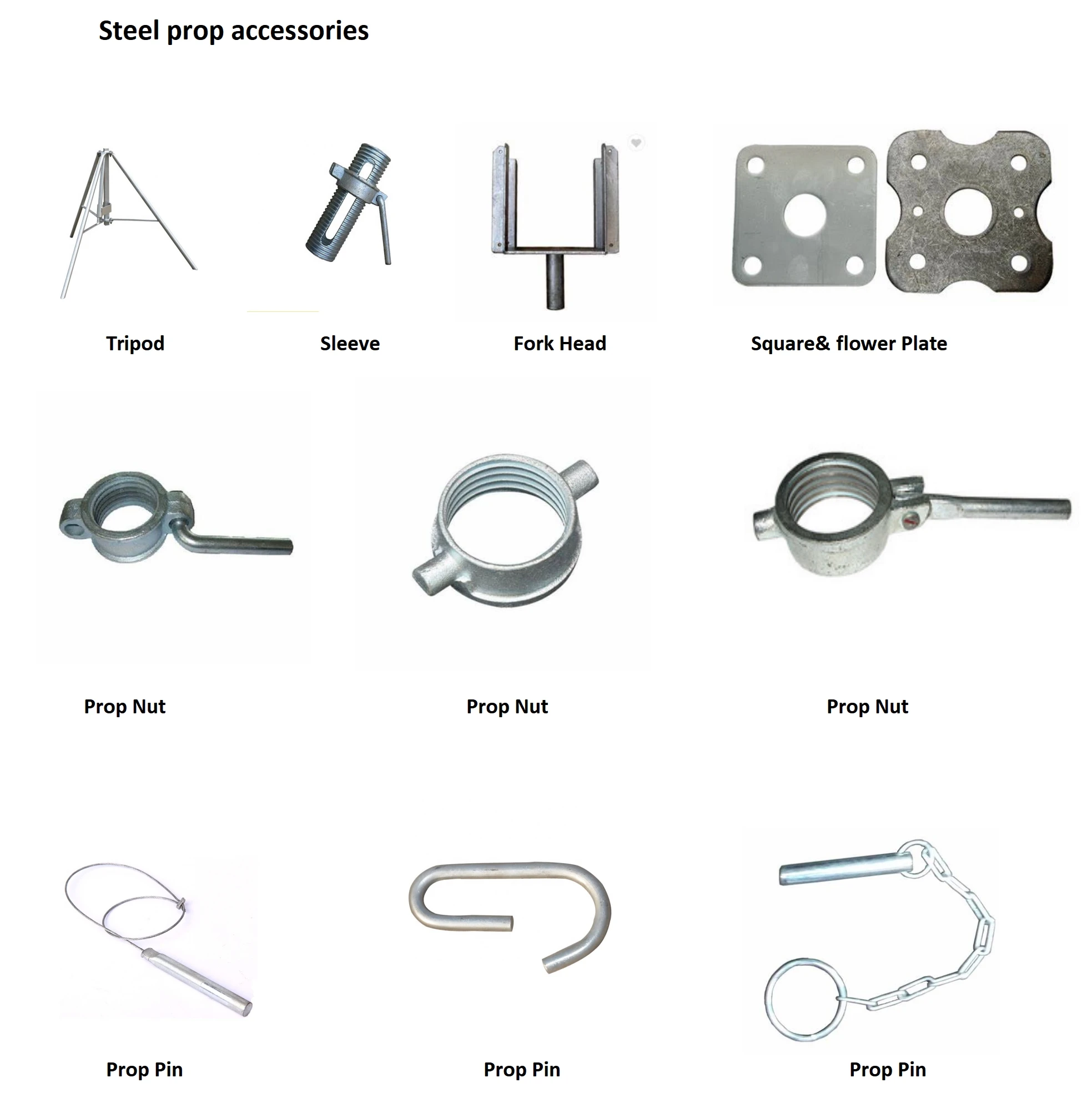 Building Materials - Reliable Steel Props for Construction