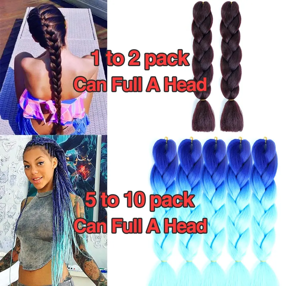 Ombre Synthetic Hair (33)