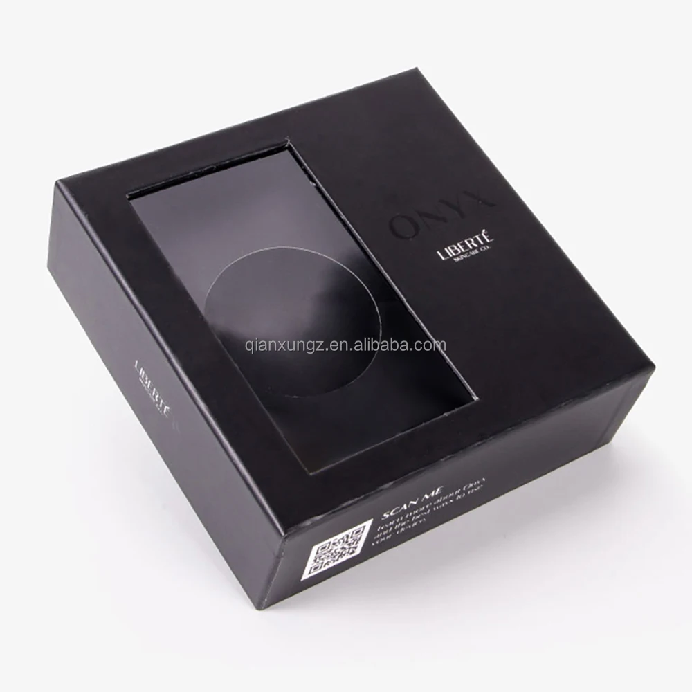 Custom Logo Luxury Black Cardboard Magnetic Paper Magnet Packaging Gift ...