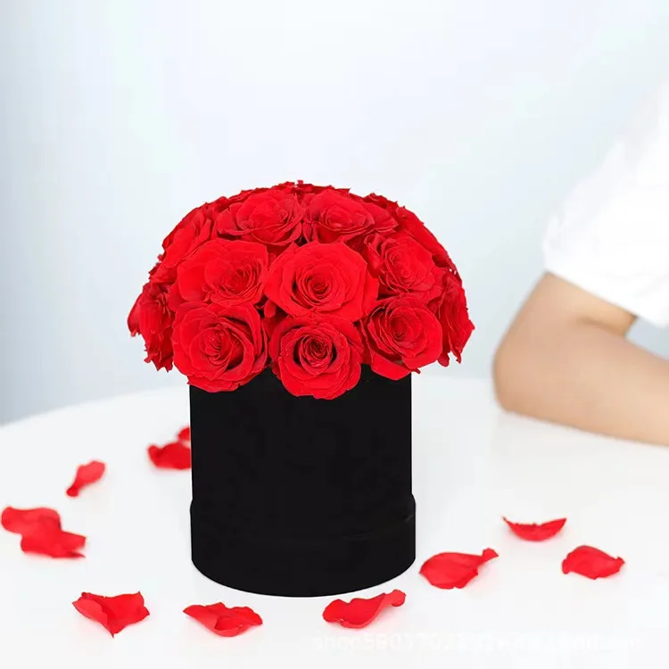 Valentine Wholesale Luxury Gift Preserved Flower Box Everlasting ...