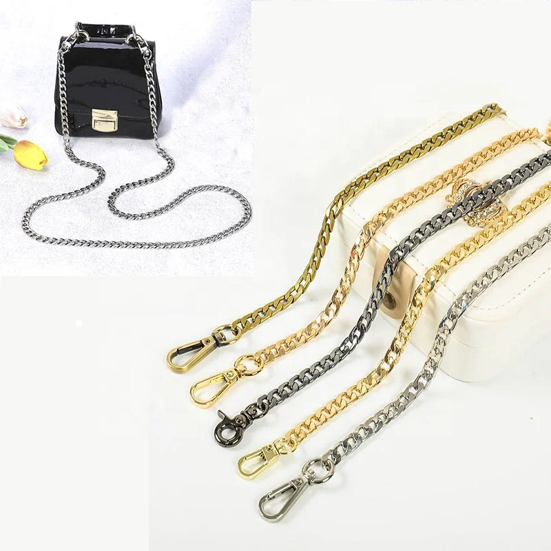 Metal Purse Chain Strap Replacement Handle Shoulder Cross Body Bag Handbag 60cm 