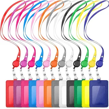 BSBH Low Moq Cute Retractable ID Badge Custom Printed Sublimation  With Logo for Neck Strap Card Holder Lanyards Game Event Gift