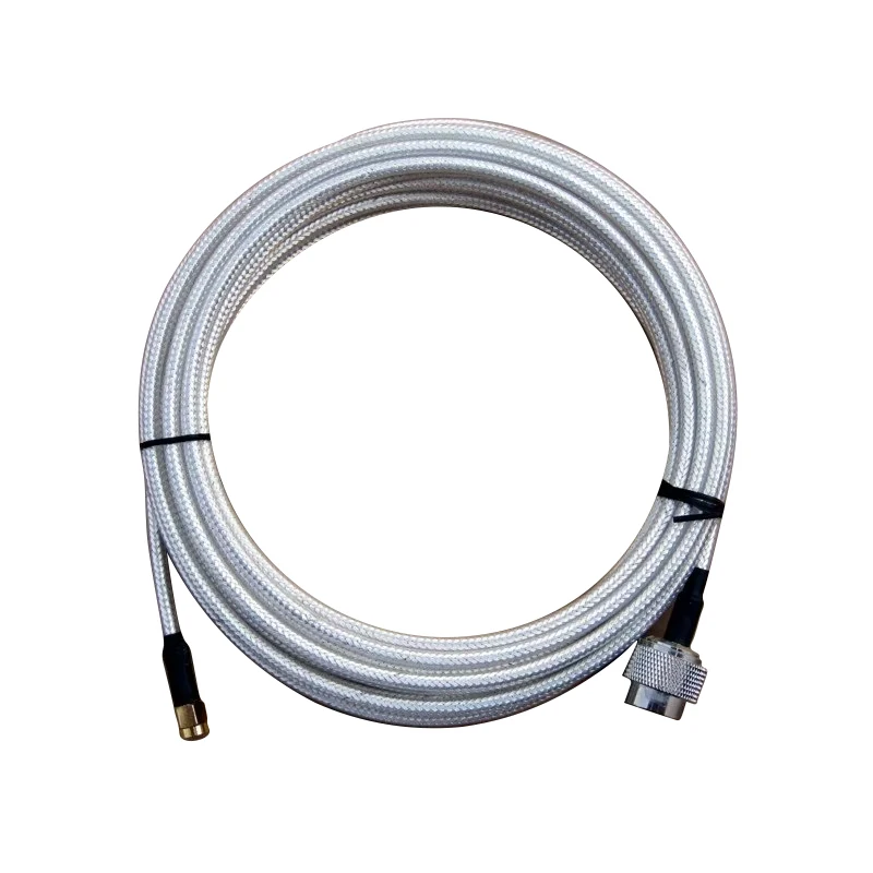 Customized Length RF Cable Assembly N Type Male to RP-SMA Male for RG400 Cable