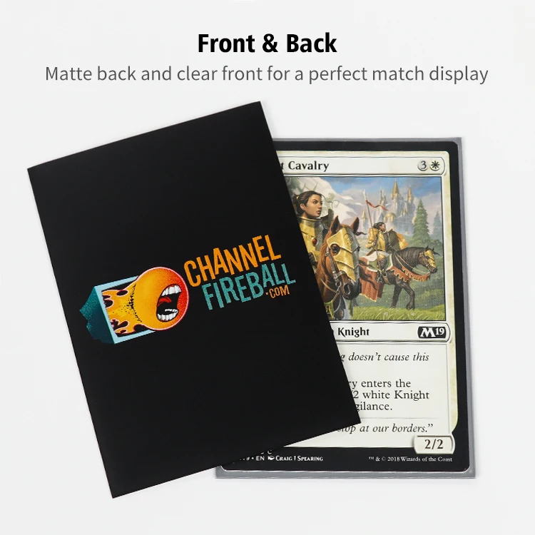 Custom Trading Card Sleeves - Durable & Versatile Protection