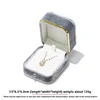 Boîte à pendentif grise7,5*8,5*6,5CM