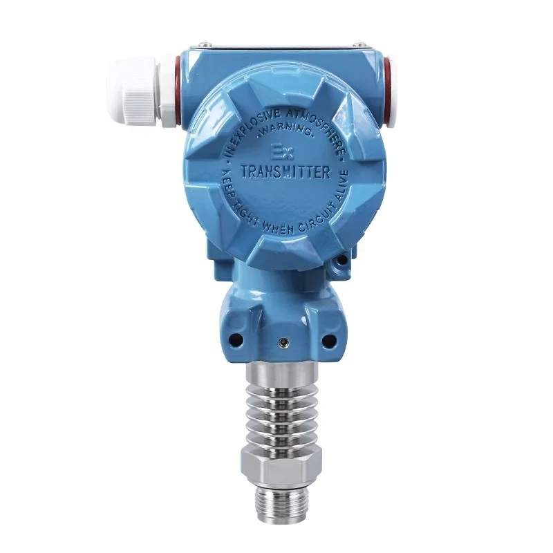4-20ma Analog Output Absolute  Pressure Indicating Transmitter , LCD / LED Digital Oil Air Water Pressure Sensor with 24vdc