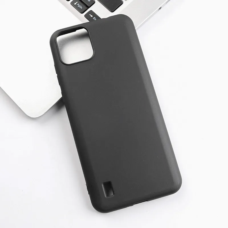 Coque + Verre Trempé Pour Blackview Shark 6 - Housse Silicone TPU Souple Noire Avec Protection écran 9H
