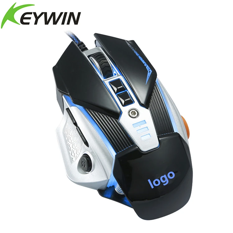 OEM Factory 8D LED RGB Wired Gaming Mouse Adjustable DPI Custom USB Mouse for PC Laptop Optical Tracking