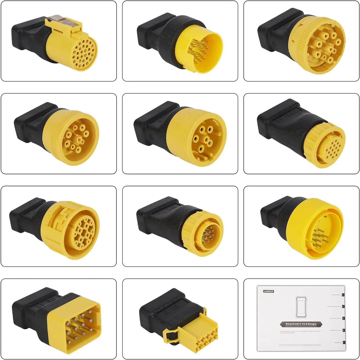 LAUNCH X431 SmartLink C Heavy Duty Truck Diagnostic Machine Full System Auto Code Reader LAUNCH X431 HD Module