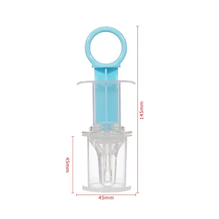 High Quality Infant Kids Smart Medicine Dispenser Needle Feeder Squeeze Baby Food Syringe Baby Fruit Juice Feeding Pacifier supplier