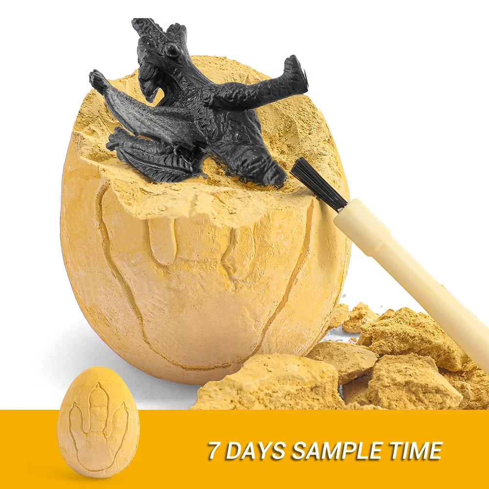 Сертификат КПК 12 драконов смола коллекционный Обучающий набор для раскопок золотистый дракон яйцо игрушка копчения