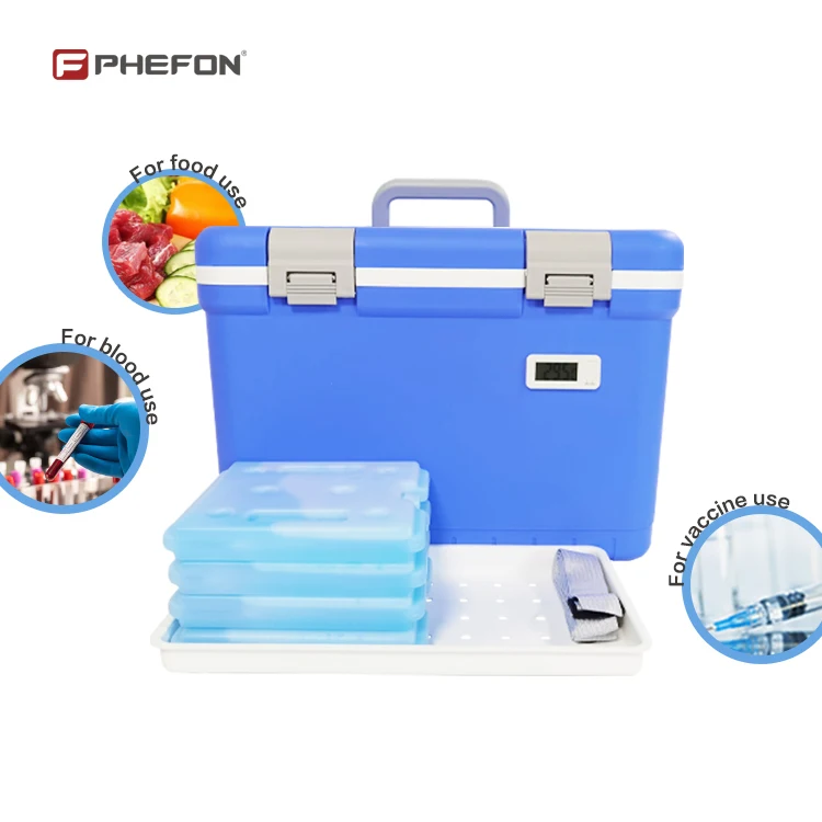 10L/12L/18L/35L Medical Refrigerator Ice Cooler Box  Laboratory Freezer Medical Vaccine Carrier
