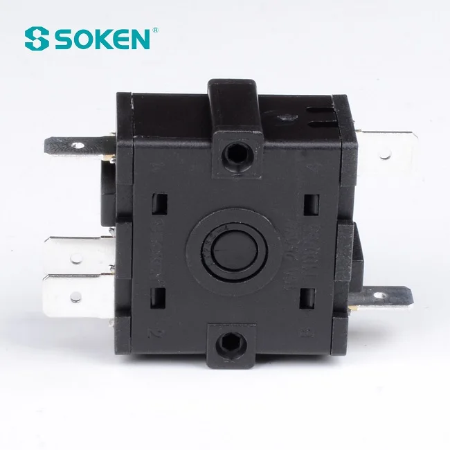 Soken 5 Position Rotary Selector Switch 16a 250v For Home Electric