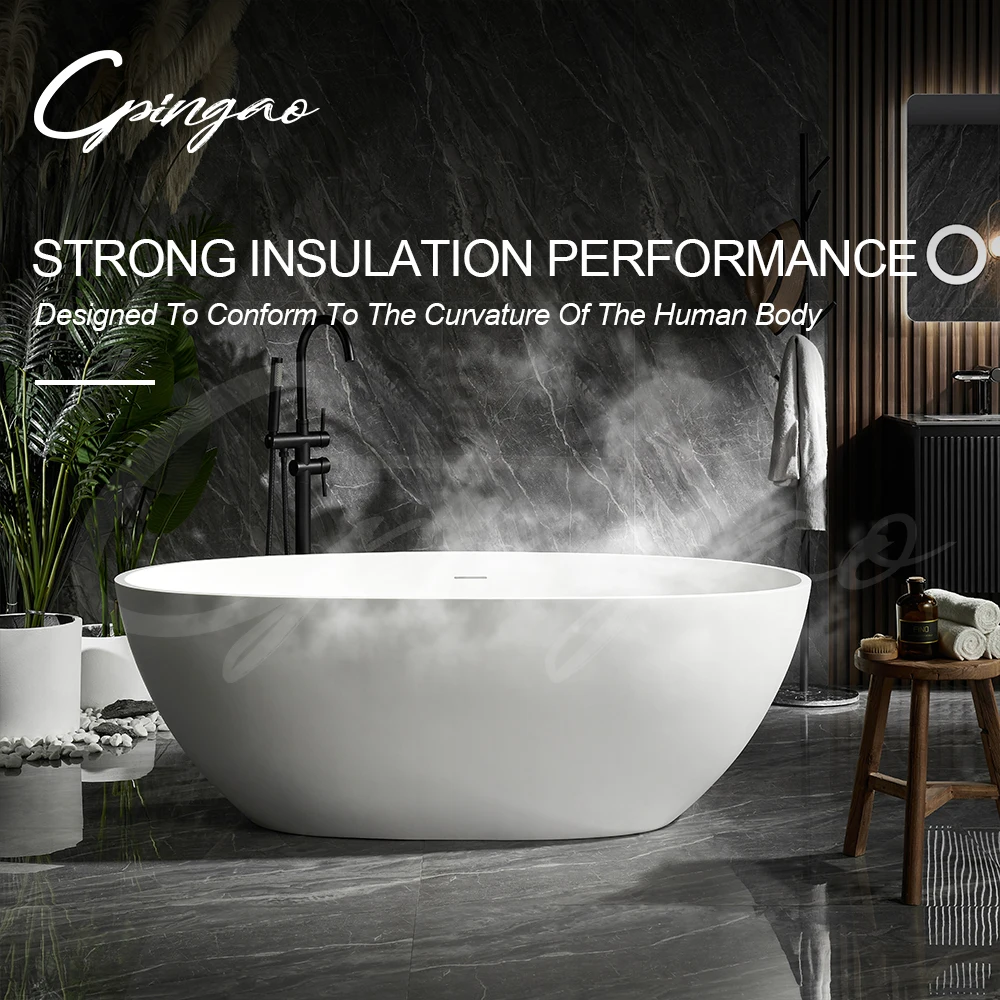 Luxury Hotel Bath Tub Adult Pure Acrylic Bathtubs Indoor Modern Freestanding Soaking Bathtub PS ...