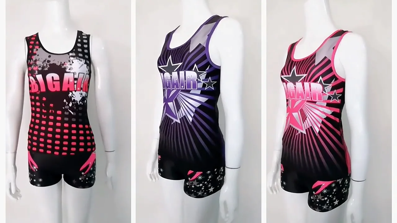 Majorette Wear Sublimation Cheerleader Vest Wholesale Cheer Tank Top