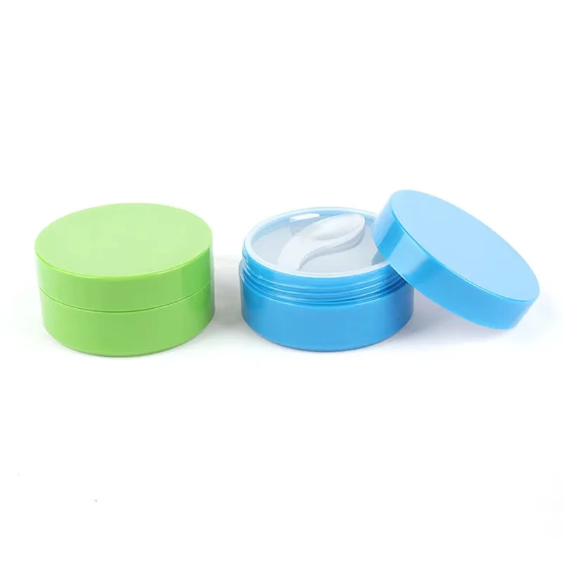 Free Samples 35ml 120ml 150ml 240ml 300ml Face Cream Packaging Plastic PET Cosmetic Jar