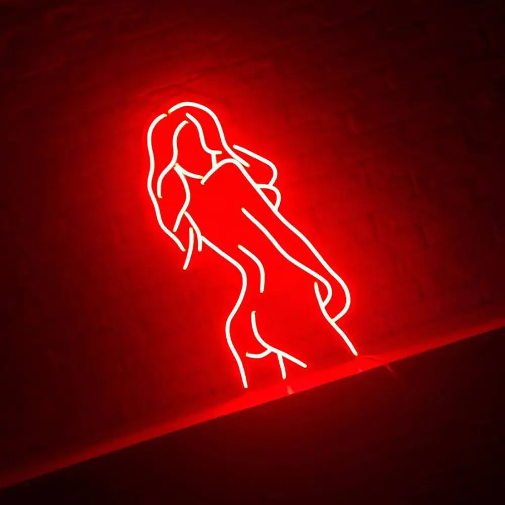 Neon Sign Lady Lamp Lighting Custom Neon Sign Light Decoration for bar KTV Shop LED Neon Sign