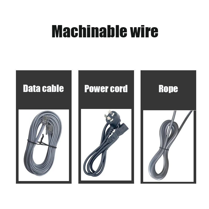 Factory Direct 8 Font Automatic Data Cable Power Cord Rope Wire Winding Twister