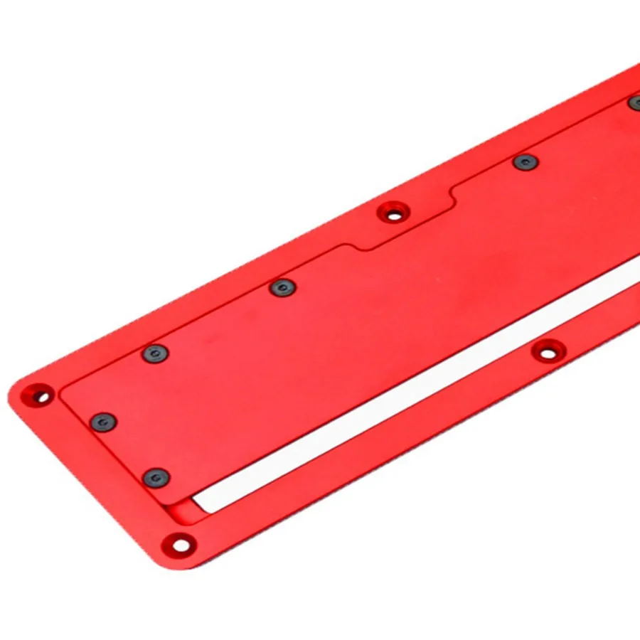 TEBAK W-45 Aluminum Electric Circular Saw Flip Cover Plate Flip-floor Table Cover Plate Adjustable Aluminium Insert Plate