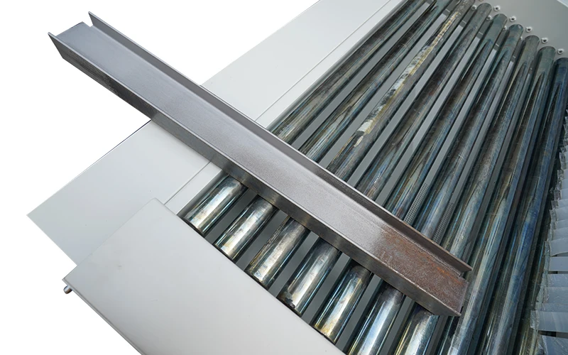 Automatic Roller Conveyor Sandblasting Machine for Beam
