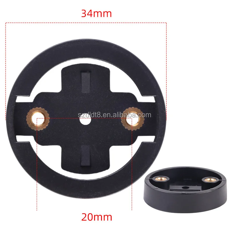Replacement Bicycle Computer Mount Adapter For Garmin Wahoo Bryton