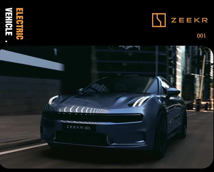 product high speed 2024 ev used car zeekr 001 100kwh 4wd awd new energy vehicle geely zeekr 001 2023 2024 year electric car in stock-1