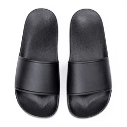 Quality Assurance Rubber Slides Fashion Leather Sandals for Men Custom Comfortable Slippers with 3D Logo Printed