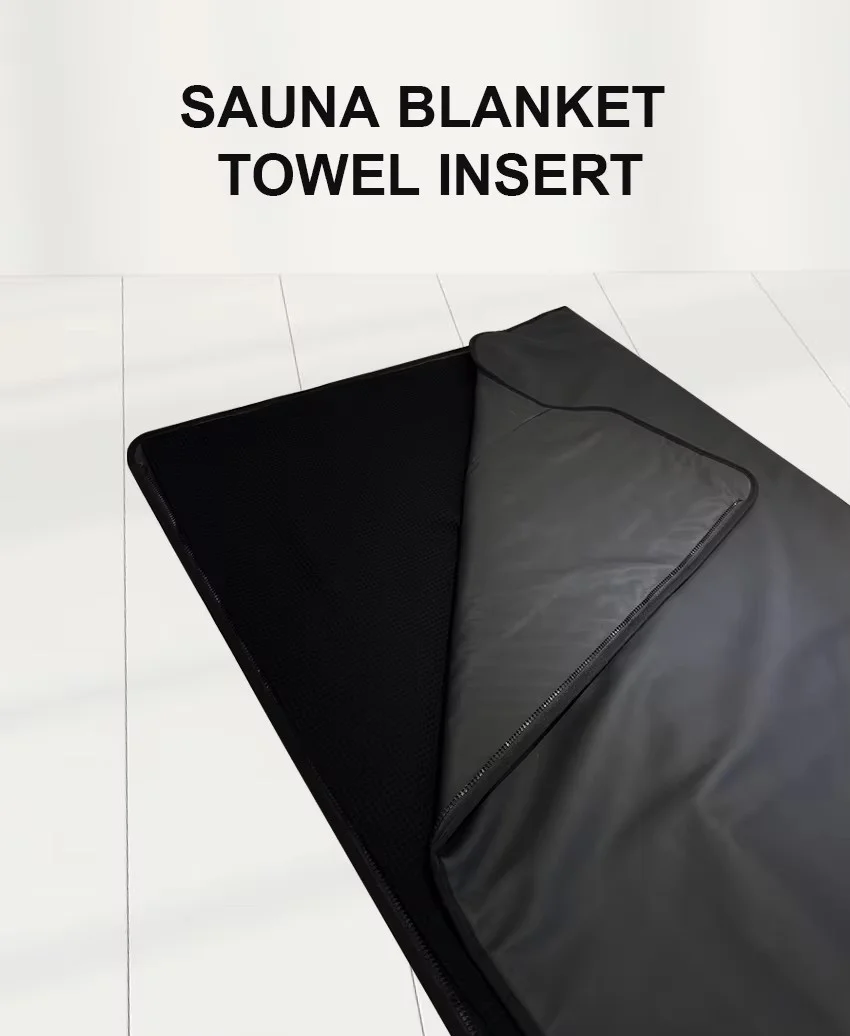 Machine Washable Quick-Dry 930g Waffle Blanket for Far Infrared Sauna Towel Insert