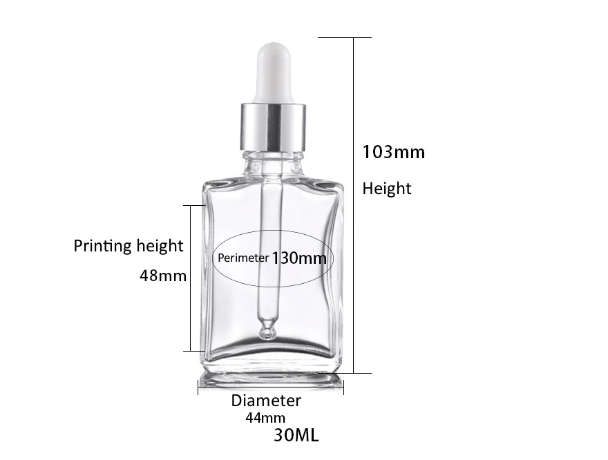 cosmetics packaging containers essential oil bottle 10ml 15ml 30 ml 50ml 100ml pump skin caring bottle details