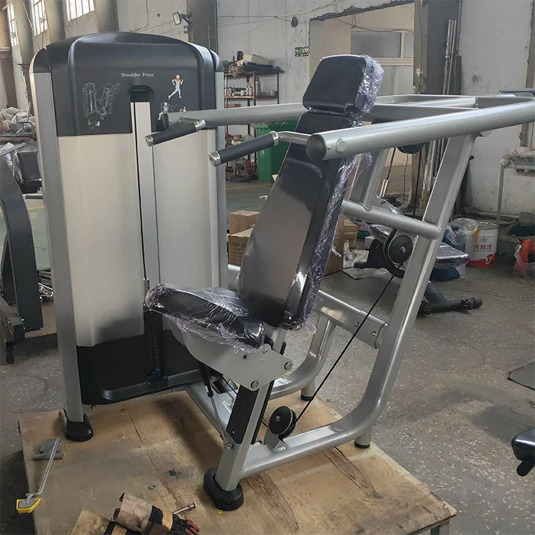 Strength Pin Load Selection Shoulder Press Machine Commercial Gym Equipment