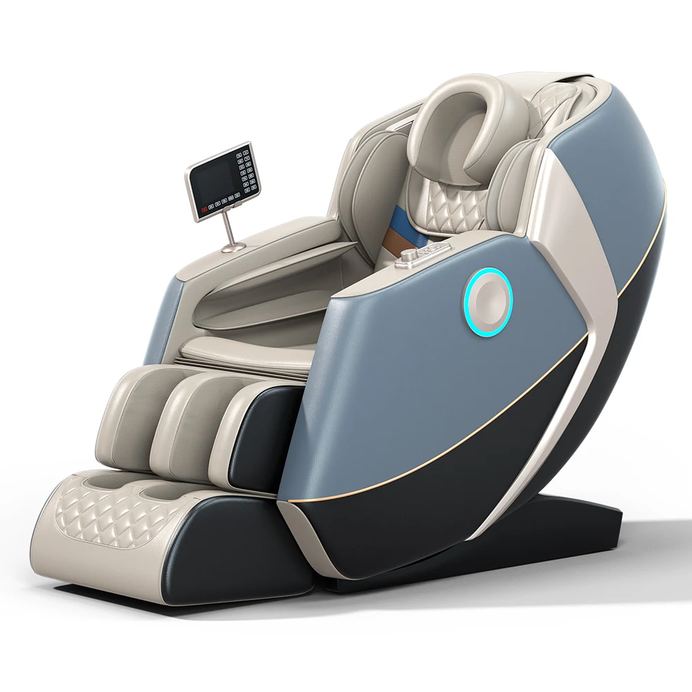 Modern Luxury Foot Full Body 4d Electric Ai Smart Recliner Sl Track