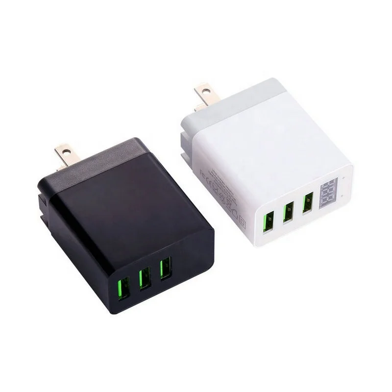 Nuova Spina USB A 3 Porte Di Ricarica LED Standard USA Per - Foto 2