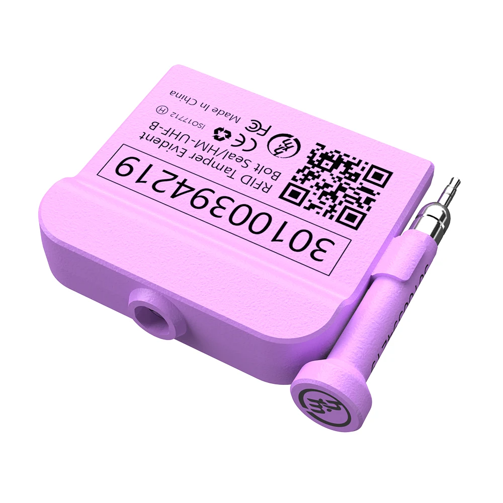 High-Security Customs Wharf Container E-tag Tracker Tamper Evident E-seal UHF Stainless Steel RFID Electronic Bolt Lock Seal