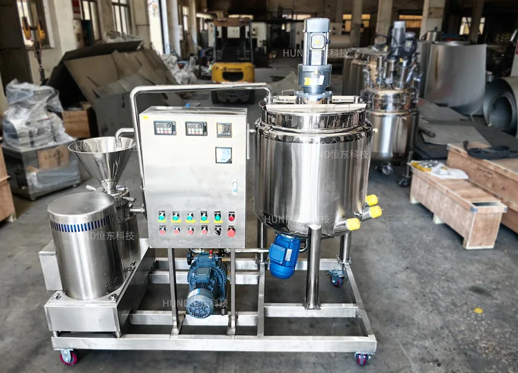 Humus Blander Machine HUNDOM Hummus Making Blending Machine - 300l Double Jacketed Tank