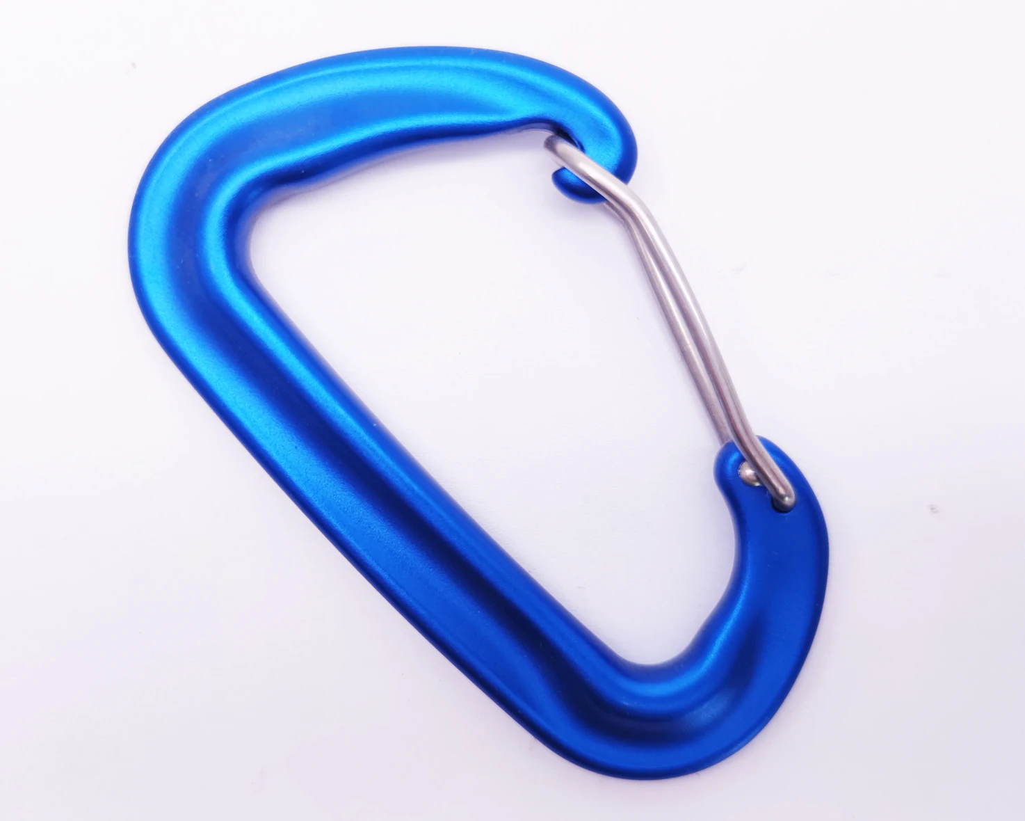 Outdoor Double Camping Hammock Aluminum carabiner Camping Safety tent 12KN EN362 lightweight mosquetones de escalada de 25kn
