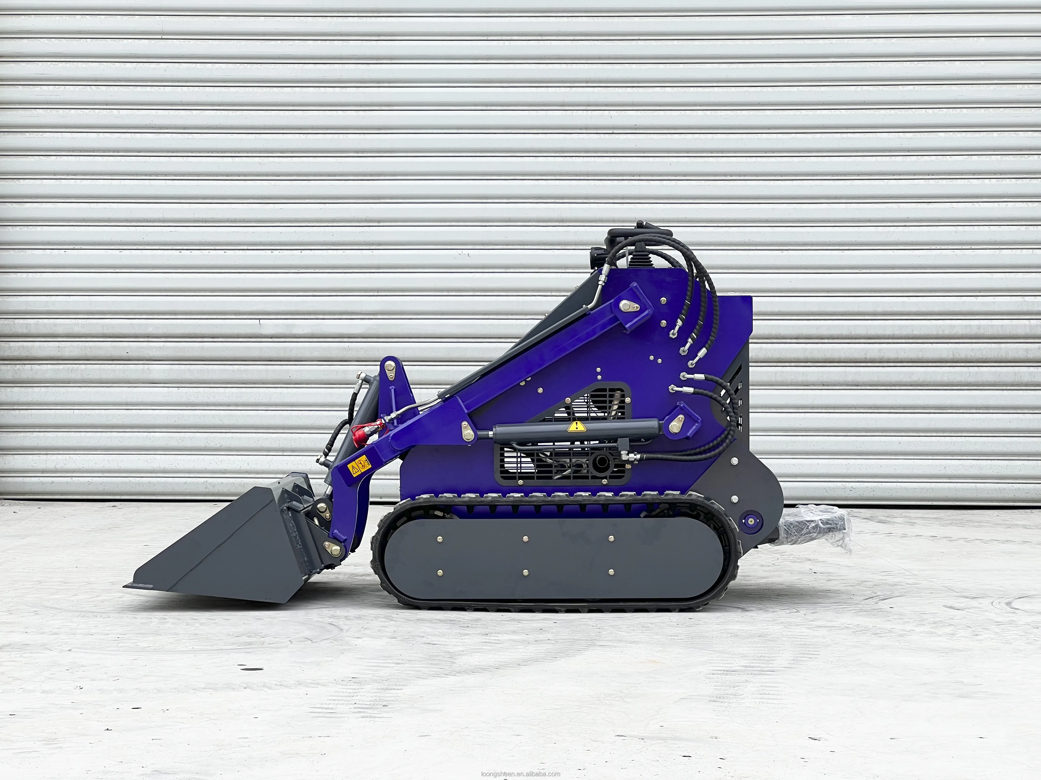 Chinese Mini Skid Steer Loader 380kg Hot Sale Skid Steer Loader with Trencher for Farm Use