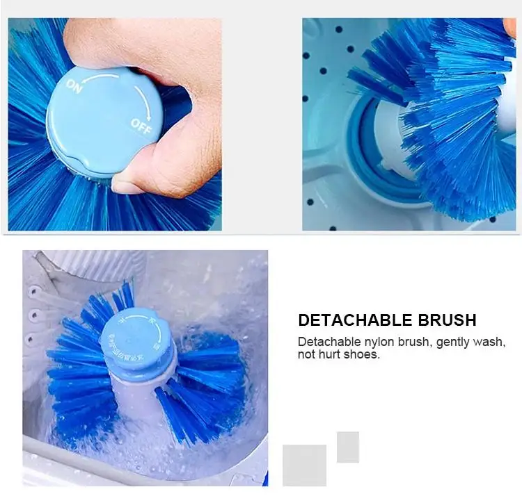 Hot Sale Semiautomatic Mini Washing Machine Portable Drying Shoes