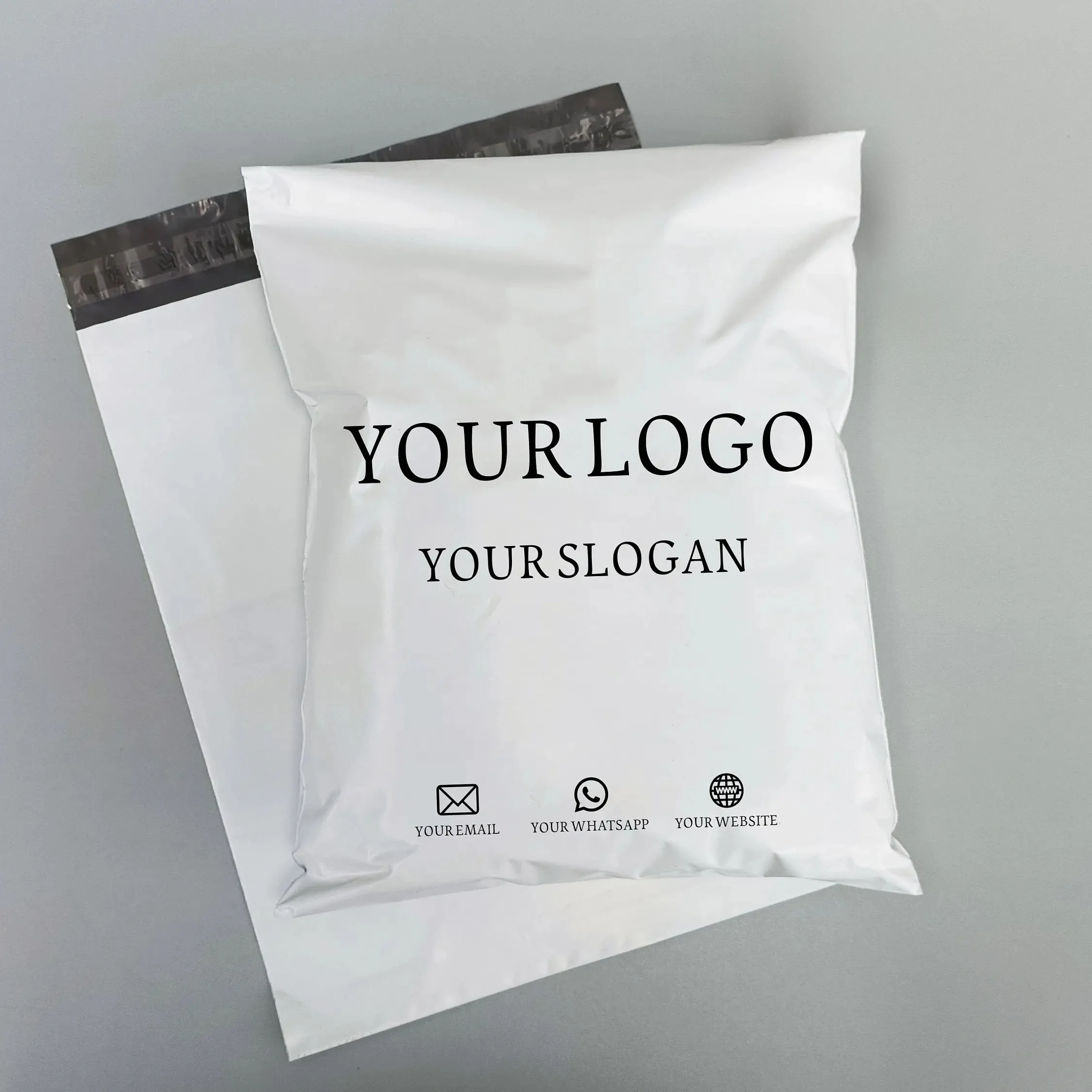 Custom Design Print Logo Biodegradable Mailer Clothes Packaging Plastic Express Shipping Bag Mailer Mailing Bags for Clothing