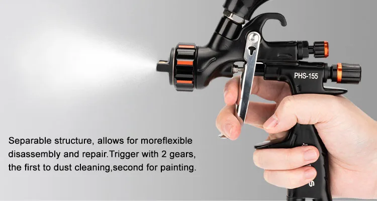 Porphis Spray Gun Phs-155 Hte High Quality Hvlp Spray Gun Automotive 1. ...