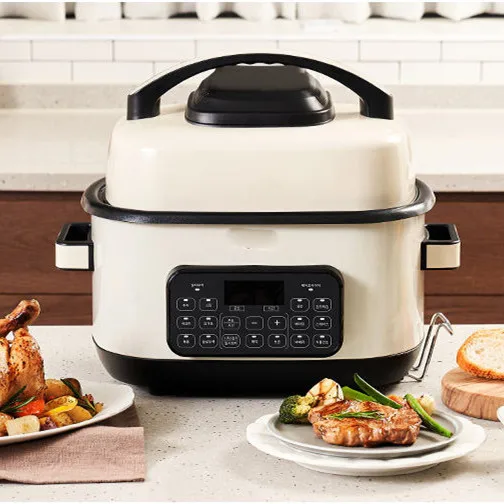 Air Fryer Combo 16-in-1 Multi Cooker Pressure Rice Slow Cooker with Broil  Roast Bake Sous Vide All in One Pot Smart Air Fryers