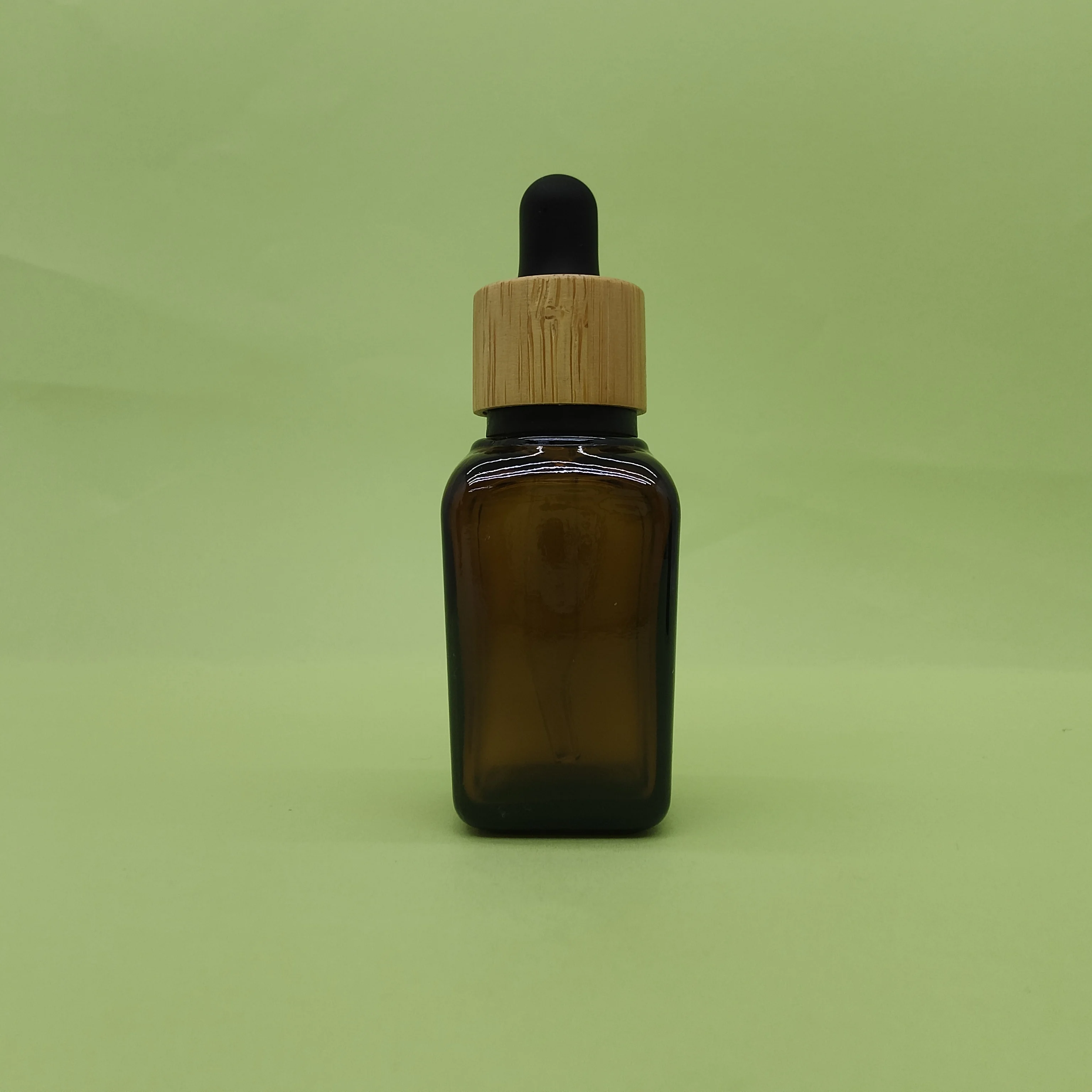 100ml square amber glass dropper bottle for facial serum essential oil skincare cosmetic container-34