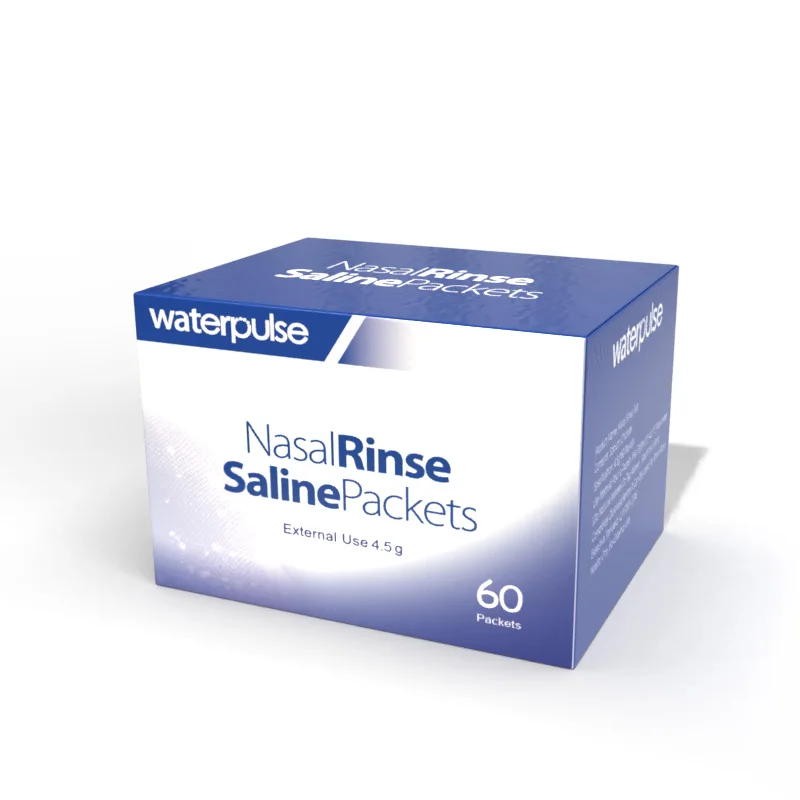 Waterpulse Nasal Rinse Spray Saline Solution For Nasal Wash Bottle And