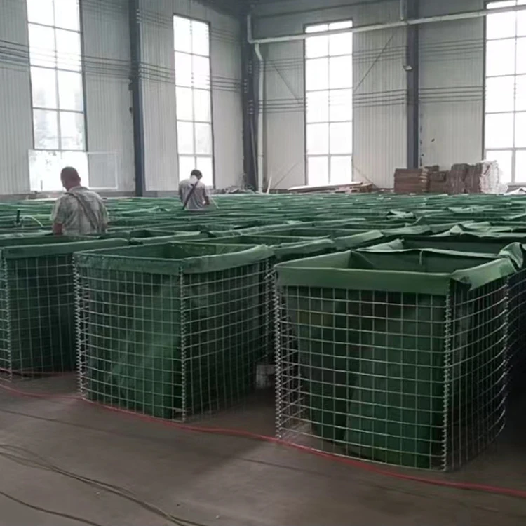 Geotetile for Defensive Barrier Defense Anti Climb Fence Baskets